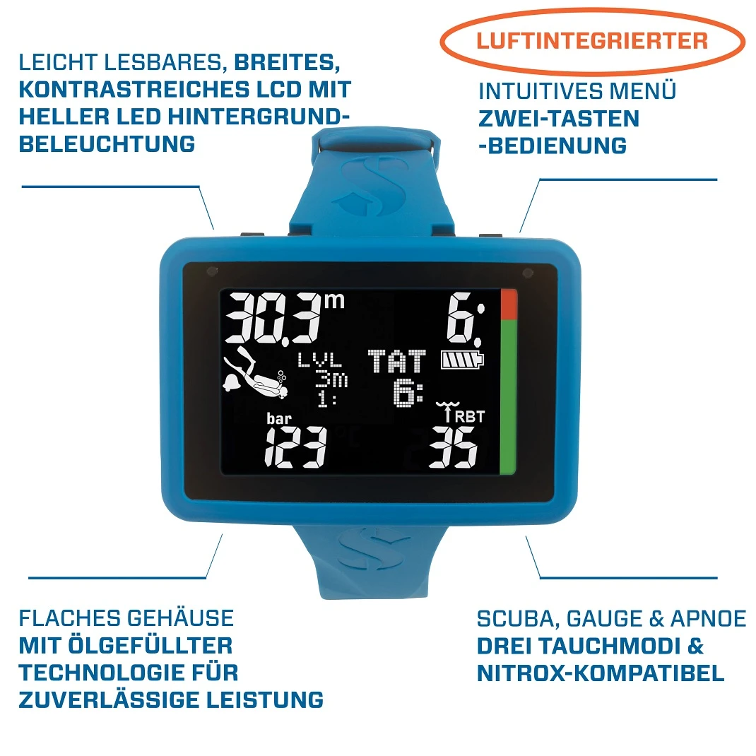 Scubapro LUNA 2.0 AI Mit Smart+ Pro Sender Und Brustgurt Collection 2023/24 3 Scubapro LUNA 2.0 AI Mit Smart+ Pro Sender Und Brustgurt Collection 2023/24 – Bild 3