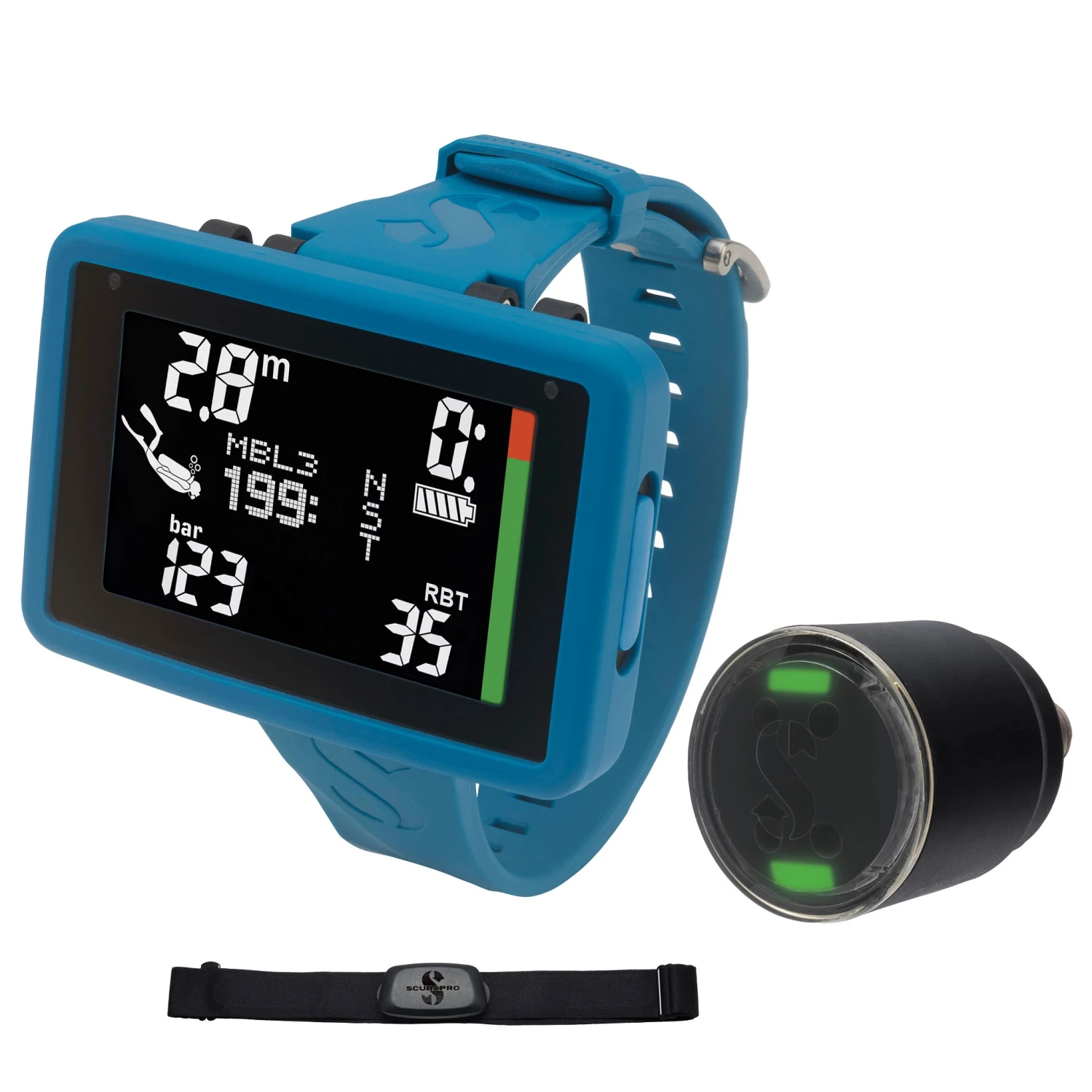 Scubapro LUNA 2.0 AI Mit Smart+ Pro Sender Und Brustgurt Collection 2023/24 1 Scubapro LUNA 2.0 AI Mit Smart+ Pro Sender Und Brustgurt Collection 2023/24