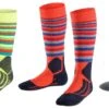 FALKE SK2 STRIPE Kids Kinder Skisocken Collection 2023 -Actionsport-Wuerzburg Verkäufe 11532 sk2 stripe lightning 2020 set