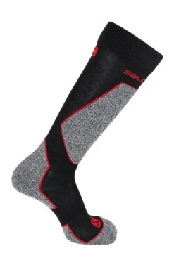 SALOMON SKI TECH Skisocke Herren Skisocken Skistrümpfe Kniestrümpf 5 SALOMON SKI TECH Skisocke Herren Skisocken Skistrümpfe Kniestrümpf -Actionsport-Wuerzburg Verkäufe 12907 ski tech black red