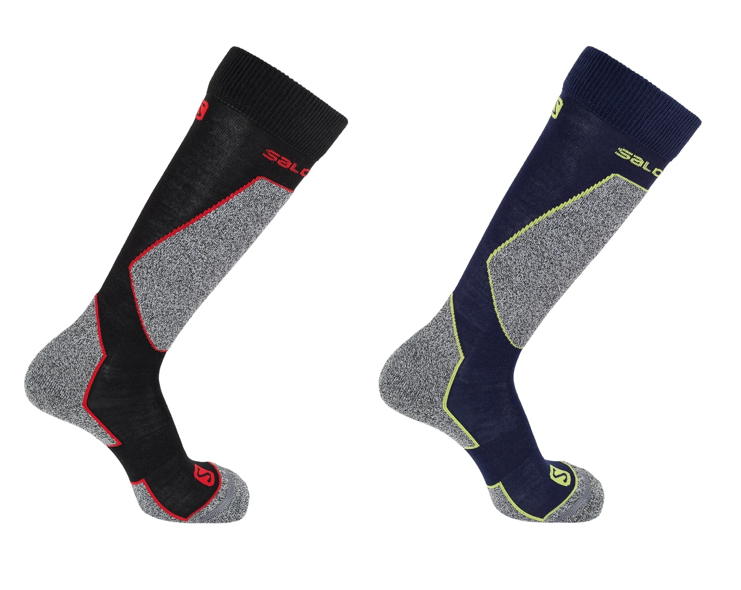 SALOMON SKI TECH Skisocke Herren Skisocken Skistrümpfe Kniestrümpf 1 SALOMON SKI TECH Skisocke Herren Skisocken Skistrümpfe Kniestrümpf