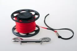 RIFF 30 M REEL Aus Aluminium Mit Doppelkarabiner -Actionsport-Wuerzburg Verkäufe 30m reel schwarz