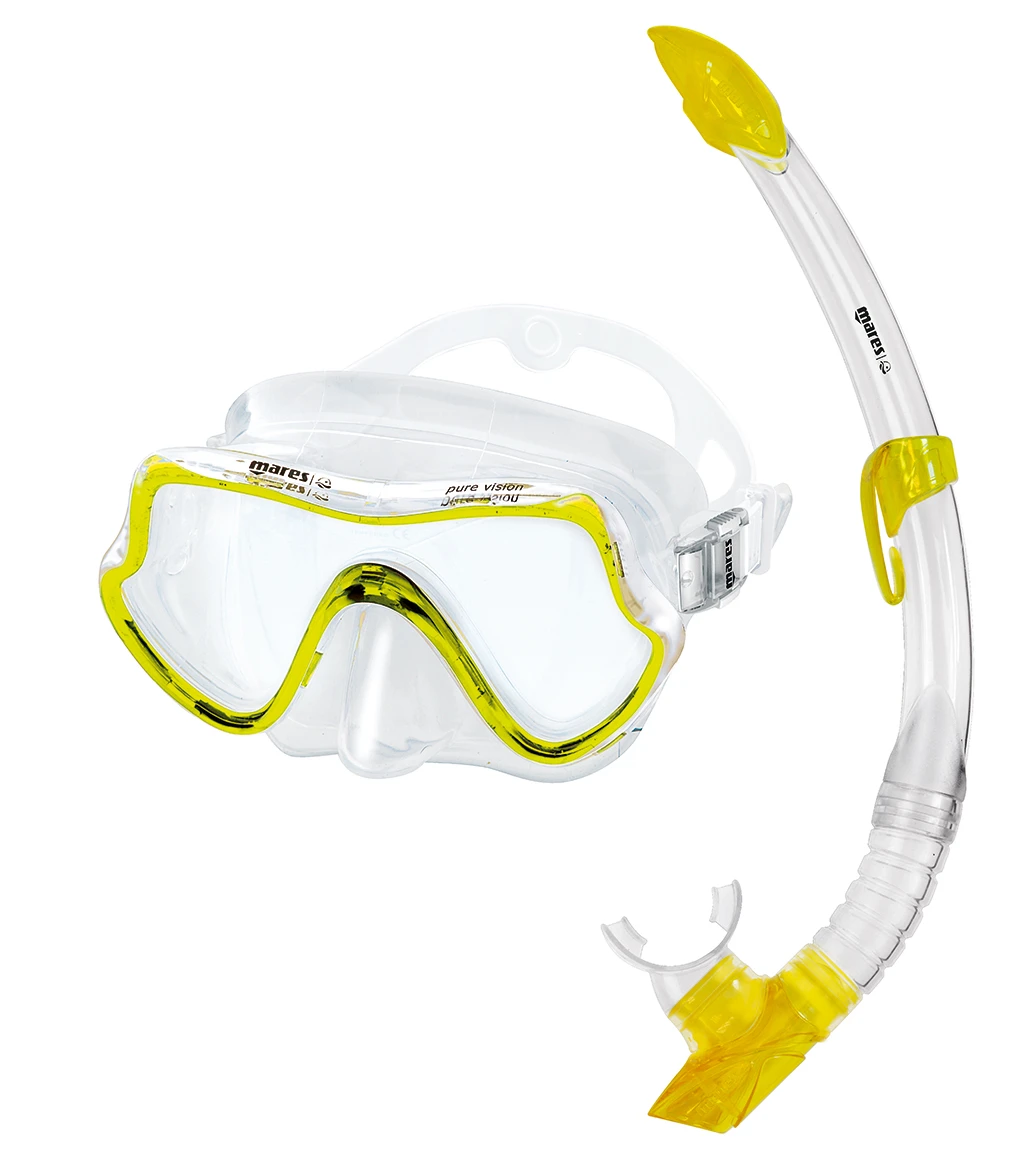 Mares PURE VISION Schnorchelset Für Erwachsene 2 Mares PURE VISION Schnorchelset Für Erwachsene – Bild 2