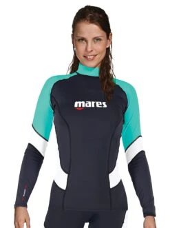 Mares UV-Shirt Rash Guard Trilastic Slim Fit Longsleeve Damen Collection 2022