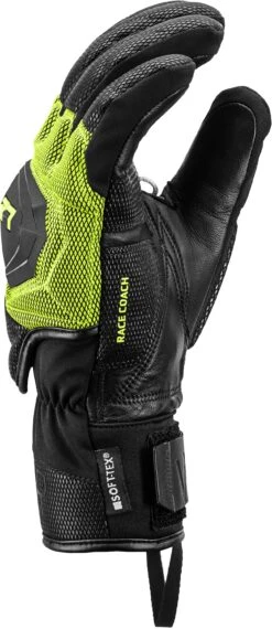 LEKI WCR COACH 3D Skihandschuh Mit Trigger System UNISEX Collection 2024 -Actionsport-Wuerzburg Verkäufe 654803301 WCR Coach 3D black ice lemon 2024 3