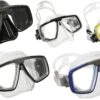 Aqualung LOOK Tauchmaske Taucherbrille -Actionsport-Wuerzburg Verkäufe LOOK All Blackset