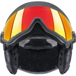 UVEX WANTED VISOR Visier Skihelm Snowboardhelm UNISEX Collection 2024 -Actionsport-Wuerzburg Verkäufe S5662621007 wanted black mat 2023 2