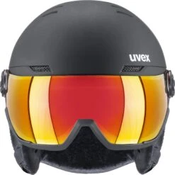 UVEX WANTED VISOR Visier Skihelm Snowboardhelm UNISEX Collection 2024 -Actionsport-Wuerzburg Verkäufe S5662621007 wanted black mat 2023 3