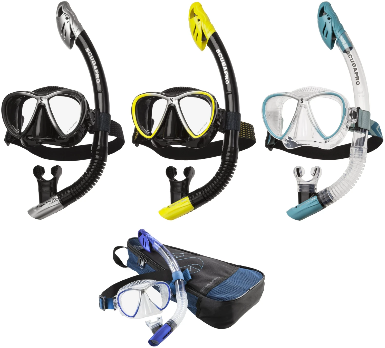 Scubapro SYNERGY TWIN COMBO SET Mit SPECTRA DRY Schnorchel Schnorchelset 1 Scubapro SYNERGY TWIN COMBO SET Mit SPECTRA DRY Schnorchel Schnorchelset