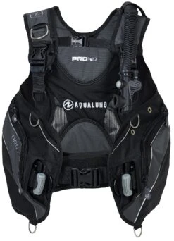 Aqualung PRO HD Herren Taucherjacket Tarierweste Collection 2022 -Actionsport-Wuerzburg Verkäufe bc1660110 pro hd men black grey 02 front