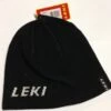 LEKI BEANIE LOGO Wintermütze (black-white) -Actionsport-Wuerzburg Verkäufe beanie logo weiss