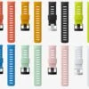 Suunto D5 / Spartan / Suunto 9 Ersatzarmband Aus Silikon -Actionsport-Wuerzburg Verkäufe d5 armband coral black set2