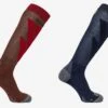 SALOMON S/ACCESS Skisocken Skistrümpfe Kniestrümpfe 2er Pack Collection 2021 -Actionsport-Wuerzburg Verkäufe lc1449100 s access 2pack madder brown 2021