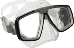 Aqualung LOOK Tauchmaske Taucherbrille -Actionsport-Wuerzburg Verkäufe look black silver