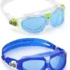Aqua Sphere SEAL KID 2 Getönte Schwimmbrille Für Kinder Und Jugendliche -Actionsport-Wuerzburg Verkäufe ms162134 sealkid2 getoent blue aqua lime set