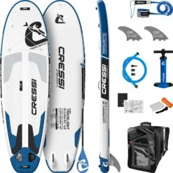 CRESSI TRAVELIGHT FOLDABLE ISUP SET 9'2" SUP Stand Up Paddling Board