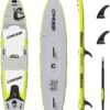 CRESSI SOLID TANDEM DC ISUP Doppelkammer 12'2" Aufblasbares SUP -Actionsport-Wuerzburg Verkäufe nb001270 solid tandem grey fluo