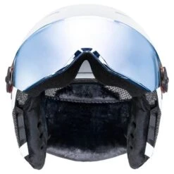 UVEX ROCKET JUNIOR VISOR Visier Skihelm Snowboardhelm Collection 2024 -Actionsport-Wuerzburg Verkäufe rocket white black 2024 4