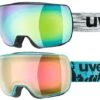 UVEX COMPACT FM FULL MIRROR Skibrille Snowboardbrille -Actionsport-Wuerzburg Verkäufe s5501307030 compact fm petrol mat set