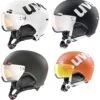 UVEX HLMT 500 VISOR UNISEX Skihelm Snowboardhelm -Actionsport-Wuerzburg Verkäufe s5662131103 hlmt 500 visior white black mat 2021 set
