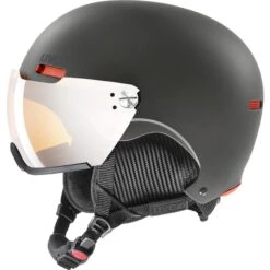 UVEX HLMT 500 VISOR UNISEX Skihelm Snowboardhelm -Actionsport-Wuerzburg Verkäufe s5662135105 hlmt 500 visior dark slate orange mat 2021 1