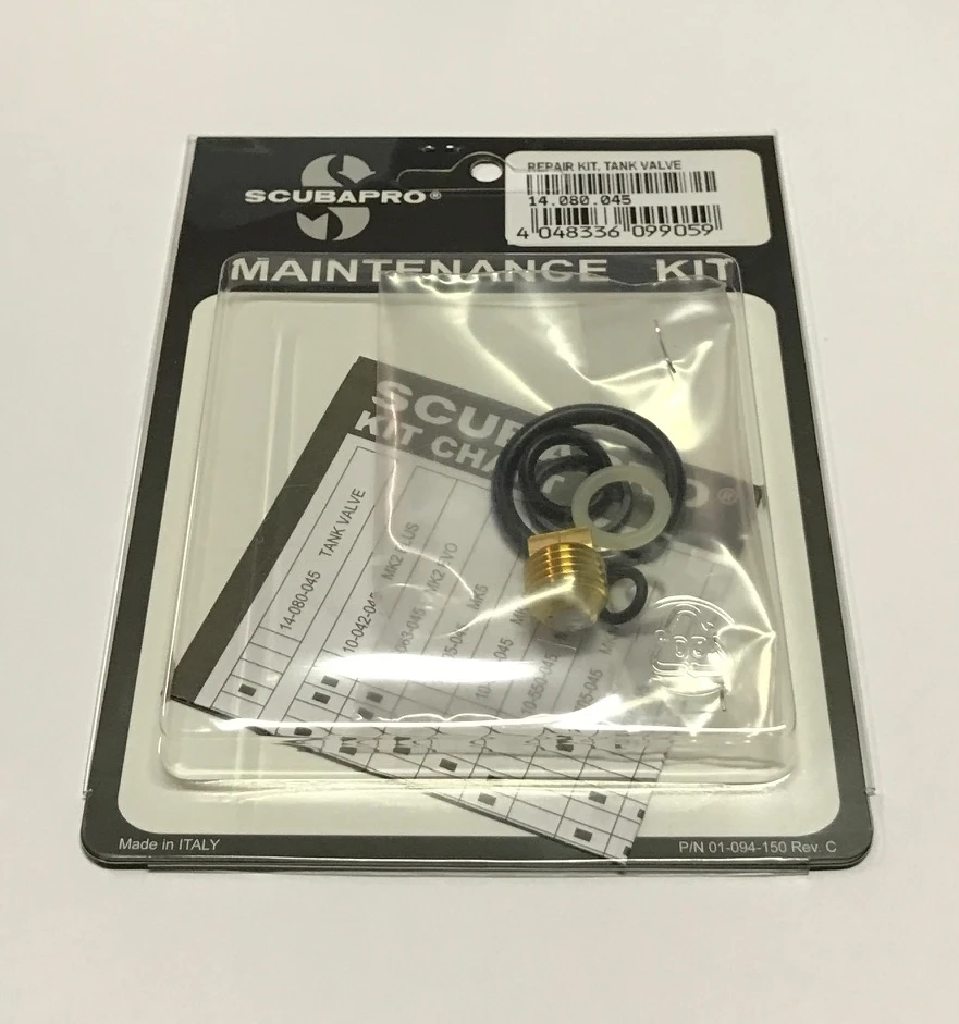 Scubapro Service Kit VALVE Für Pressluftflaschen 1 Scubapro Service Kit VALVE Für Pressluftflaschen