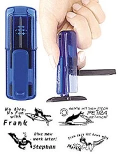 Sub-base STEMPEL Zum SELBSTGESTALTEN !! Smart-stamp - 38 X 14 Mm