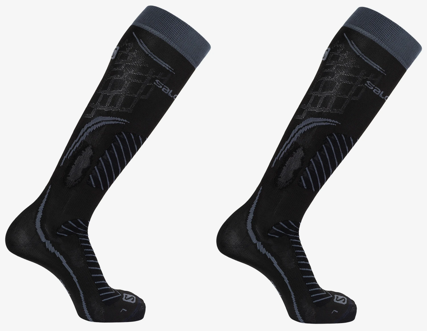 SALOMON X PRO Herren Skisocken Snowboardsocken Kniestümpfe 2 SALOMON X PRO Herren Skisocken Snowboardsocken Kniestümpfe – Bild 2